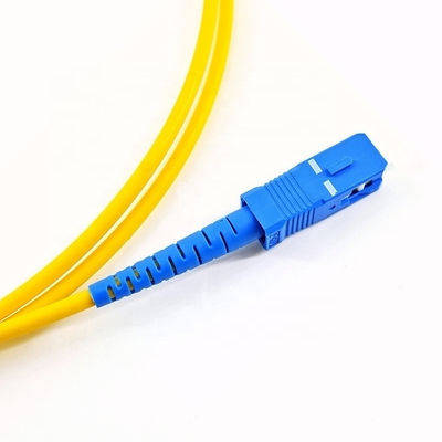 Sc de la venta al por mayor a las fibras ópticas de Ftth del cordón de Jumper Fiber Optic Cable Patch del cable de fribra óptica del Sc