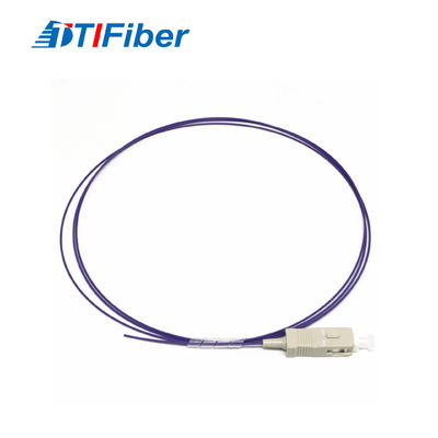 SC UPC 50/125 OM4 Violet Fiber Optic Pigtail con varios modos de funcionamiento de FTTH
