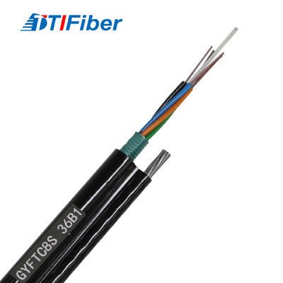 Cuadro aéreo 8 cable subterráneo 2 - de GYFTC8S FRP SM G652D de la fibra óptica base 144