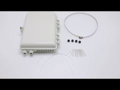 Mejor precio FTTH FTTX Fibra Óptica Distribución Terminación 8 Puertos 16 Puertos Caja de Distribución de Fibra ABS Blanca