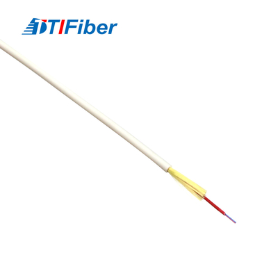 Cable de fribra óptica no metálico interior de GJFSH SM G652D para FTTH