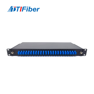 Caja terminal de la fibra óptica del soporte de estante de Ftth Sc/Fc/St/Lc con la chaqueta de 0.9m m