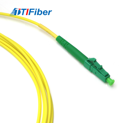 SC a una cara APC del cordón de remiendo de la fibra óptica de G652D G657A a PVC LSZH del LC APC 2m m 3m m