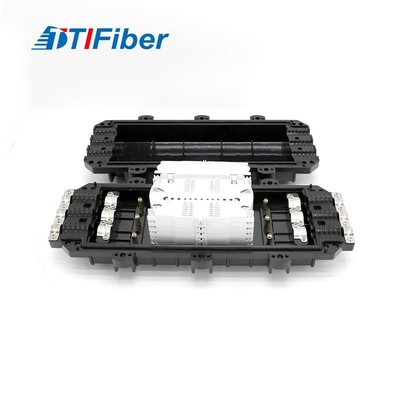 Cierre al aire libre del empalme de la fibra óptica de la PC de Ftth horizontal