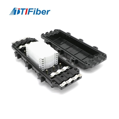 Cierre al aire libre del empalme de la fibra óptica de la PC de Ftth horizontal