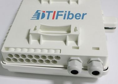 Caja de la terminación de la fibra de 16 bases para la pared del sistema del acceso de FTTX y el uso montado poste