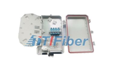 Caja de la terminación de la fibra óptica del puerto de la solución 4 de FTTH mini con los adaptadores del SC APC