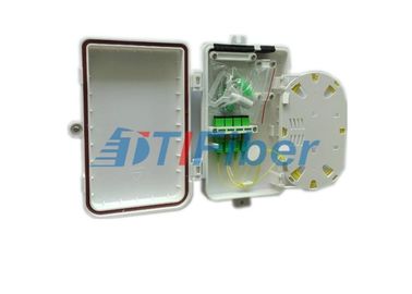Caja de la terminación de la fibra óptica del puerto de la solución 4 de FTTH mini con los adaptadores del SC APC