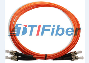 ST/PC - ST/PC Multinode 50/125 chaqueta de la naranja del cable de puente de la fibra óptica LSZH