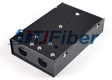El panel de remiendo de la fibra óptica de 4 puertos, caja terminal de la fibra óptica de 4 puertos con el adaptador del Sc