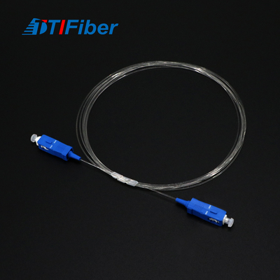 Cordón de remiendo invisible de la coleta interior de la fibra óptica de FTTH transparente