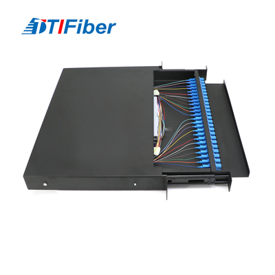 El OEM de TTIFiber apoyó la caja terminal de la distribución del panel de remiendo de la fibra óptica de ODF