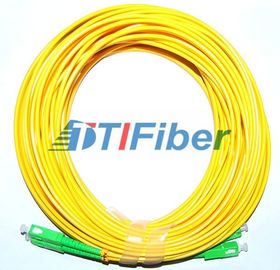 cordón de remiendo de la fibra de los 10M FTTH con el duplex a una cara unimodal del SC/de APC Mutimode