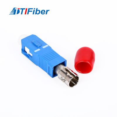 Adaptadores rápidos de la fibra óptica del ST FTTH del SC LC FC de Conector de los acopladores ópticos de la fibra de la calidad superior de la velocidad de la transmisión