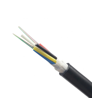 Cable de fibra óptica ADSS de modo único con sola cubierta / doble cubierta Opcional para uso exterior