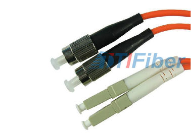 FC - cordón de remiendo de fibra óptica del duplex del cable de fribra óptica del solo modo del LC