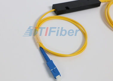 SC/APC amarillo 1 x divisor de la fibra óptica 2 con el cable de la fibra de 3.0m m G657A