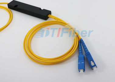 SC/APC amarillo 1 x divisor de la fibra óptica 2 con el cable de la fibra de 3.0m m G657A