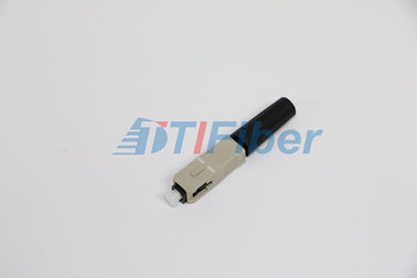 Conector de cable óptico del conector de la fibra óptica de la asamblea de campo del SC/del UPC unimodal