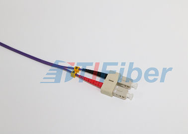 50 / cordones de remiendo de la fibra de 125 milímetros, ST con varios modos de funcionamiento del cordón de remiendo/UPC al SC/al UPC