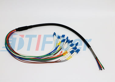 12 coleta para el panel de remiendo, coleta de la fibra óptica de la base FTTX del lc con varios modos de funcionamiento