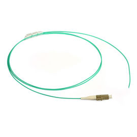 Coleta óptica del remiendo de la fibra de la aguamarina de la coleta de la fibra óptica del SC UPC OM3 50/125 para la red