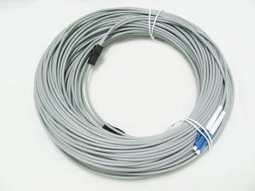 CE de fibra óptica acorazado ROHS Certicated del cable del cordón de remiendo de la fibra óptica de la coleta