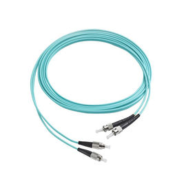 Simplex de fibra óptica unimodal/con varios modos de funcionamiento de ST-FC de remiendo del cordón/Duxplex OTDR Certicated