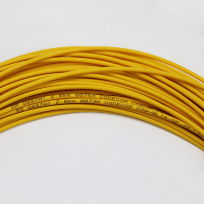 Uniboot LC Fiber Jumper 1M LC UPC a LC UPC Modo único G657.A1 BendInsensible 2mm LSZH Baja pérdida 0,15dB Cordón de parche de fibra