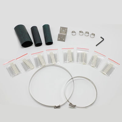 Cierre de empalme de fibra negra