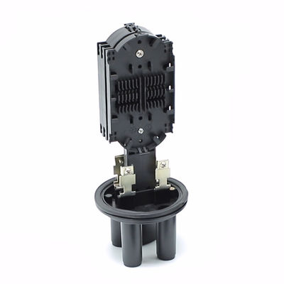 Cierre de empalme de fibra negra