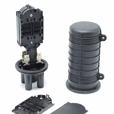 Cierre de empalme de fibra negra