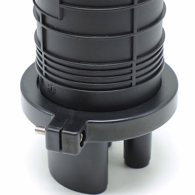 Cierre de empalme de fibra negra