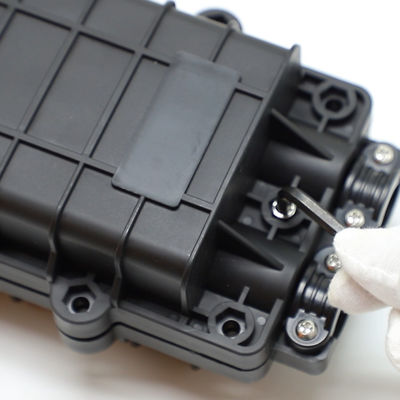 Cierre del empalme de fibra óptica en línea