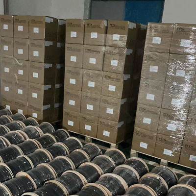 Cable de caída FTTH GJYXCH para exteriores e interiores G657A G652D 1 2 núcleos Fibra para el hogar Fibra óptica 1km 2km