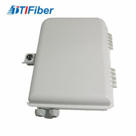 Peso ligero de fibra óptica de 16 de los puertos FTTH de distribución conectores de la caja LC/SC montado en la pared