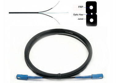 La cuenta de la fibra de la base del descenso 1 del cable 1F SC/UPC del remiendo de la fibra con varios modos de funcionamiento de G652d modificó longitud para requisitos particulares