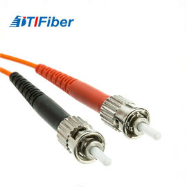 Cordón de remiendo a dos caras de la fibra con varios modos de funcionamiento, artículo del cable óptico de la fibra de 62.5/125 ST/ST