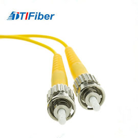 Duplique la fibra óptica Patch Cables De Conexion FO ST/PC-ST/PC SM 9/125 de los 2M