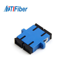 Fibra óptica de los accesorios de Ftth al adaptador de Ethernet sin el obturador del SC del reborde