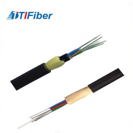 24 bases todo el uso autosuficiente dieléctrico de la antena del cordón de remiendo de la fibra óptica ADSS
