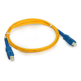 Pérdida de inserción baja unimodal del cordón de remiendo de la fibra óptica con el conector del SC/del LC/del ST/de FC