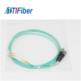 Cordón de remiendo de la fibra óptica de la aguamarina FC a las fibras multi RoHS del duplex 1-144 del LC obediente