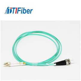 Cordón de remiendo de la fibra óptica de la aguamarina FC a las fibras multi RoHS del duplex 1-144 del LC obediente