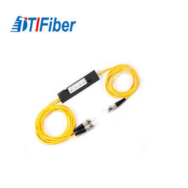 Longitud de onda de funcionamiento amplia baja encajonada del ABS PDL del divisor de la fibra óptica del PLC de FTTH