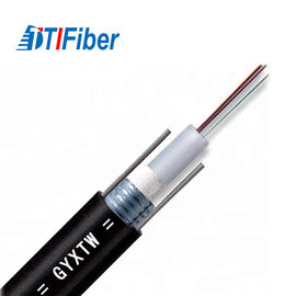 Base al aire libre GYXTW de la telecomunicación de la fibra óptica del cable acorazado G652d 2 de la red