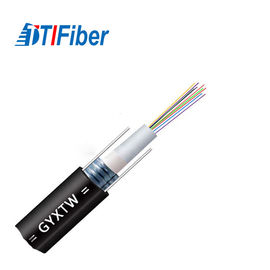De GYXTW modo de la base del cable de Ethernet de la fibra óptica del tubo Uni 12 solo para la telecomunicación