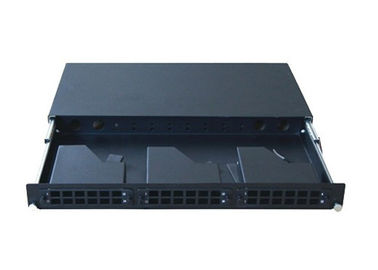 el panel de remiendo de la fibra óptica de 4U 19inch MPO con los casetes 12pcs