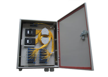 Caja de distribución de acero en frío de la fibra óptica con el SC del PLC 1×64/APC