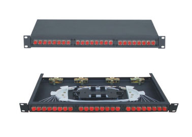 Atormente la caja terminal montada de la fibra óptica con los adaptadores/las coletas del SC